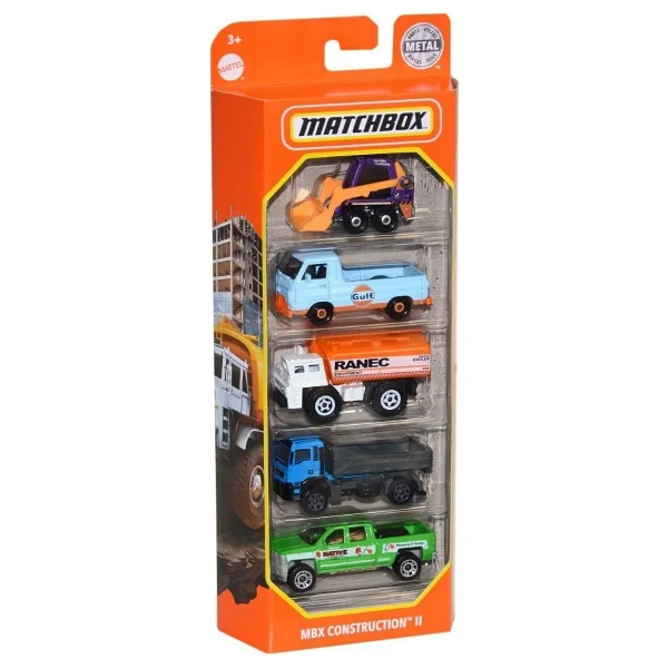 Matchbox Wildfire Rescue Beşli Araba Seti C1817 - Görsel 2