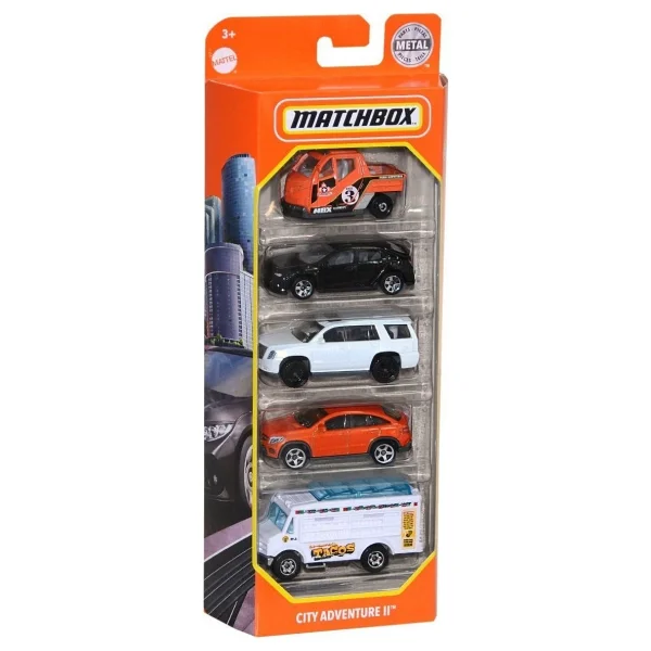 Matchbox Wildfire Rescue Beşli Araba Seti C1817 - Görsel 4
