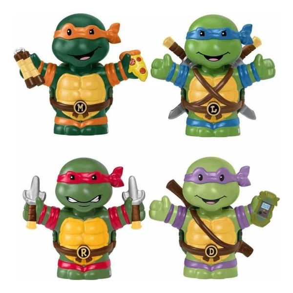 Little People Collector Teenage Ninja Kaplumbağalar HPM43 - Görsel 2