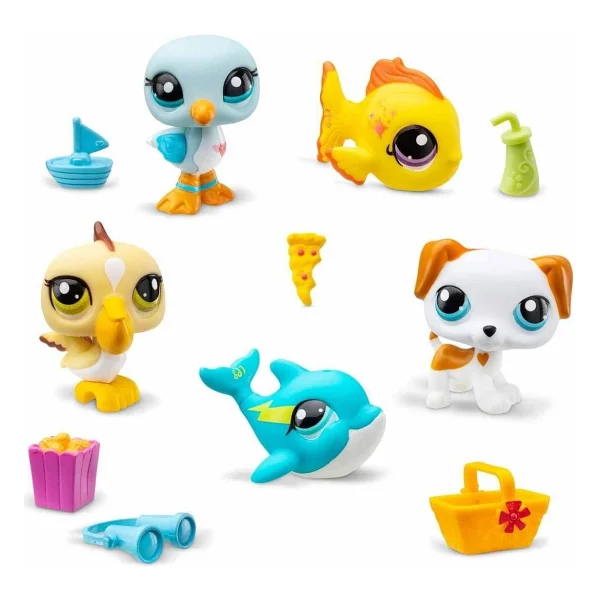Littlest Pet Shop S1 Minişler Çiftlikte 5'li Figür Seti - Görsel 9