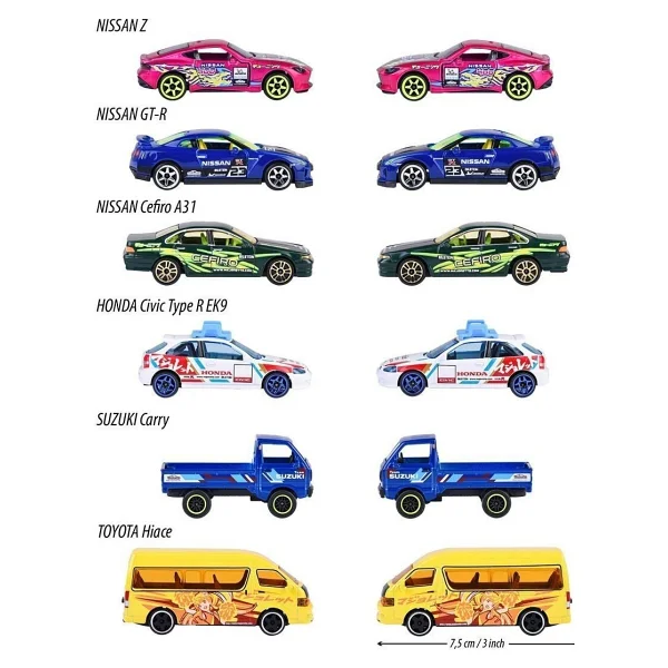 Majorette Japan Serisi Deluxe Honda Civic Type R EK9 Oyuncak Araba - Görsel 3