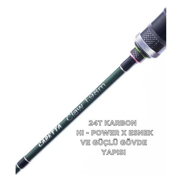 Caretta Caretta Claw 198 cm 0.3-6gr Lrf Kamışı - Görsel 5