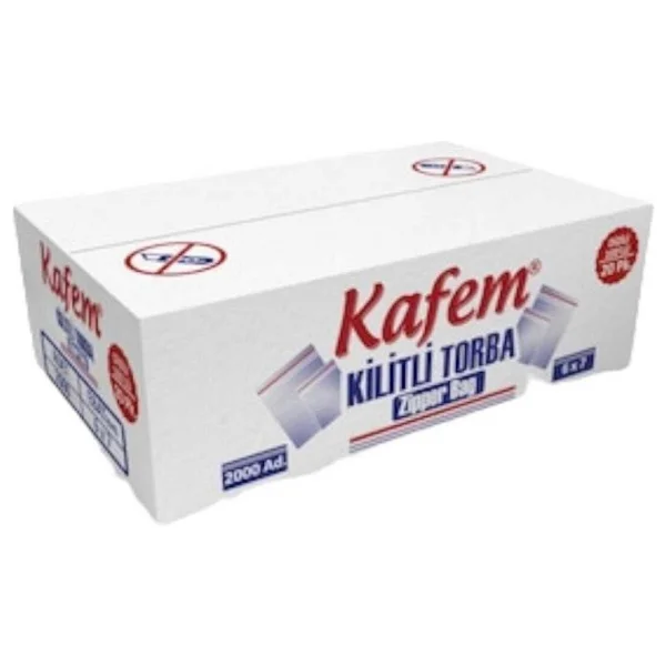 Kafem Kilitli Poşet 6x7 2000LI - Görsel 2