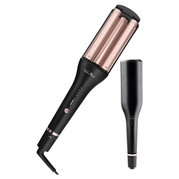 Shibowavy Wag Maşa 4 Ayarlı Siyah Renk ULTRA DERİN İri Dalgalar (32MM/34MM/37MM/40MM AYARLANABİLİR ÖZELLİKLİ) - Görsel 6