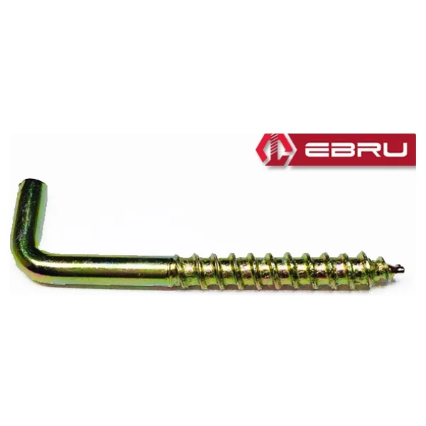 Vidalı Korniş Çivi No:8 - 4X80 - 10 Adet - Görsel 3