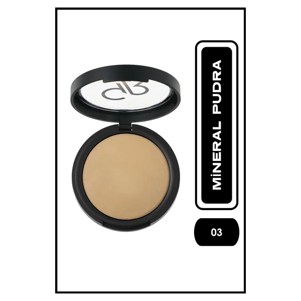 Golden Rose Mineral Terrabaked 03 Nude 12 gr Sabitleyici Pudra - Görsel 3