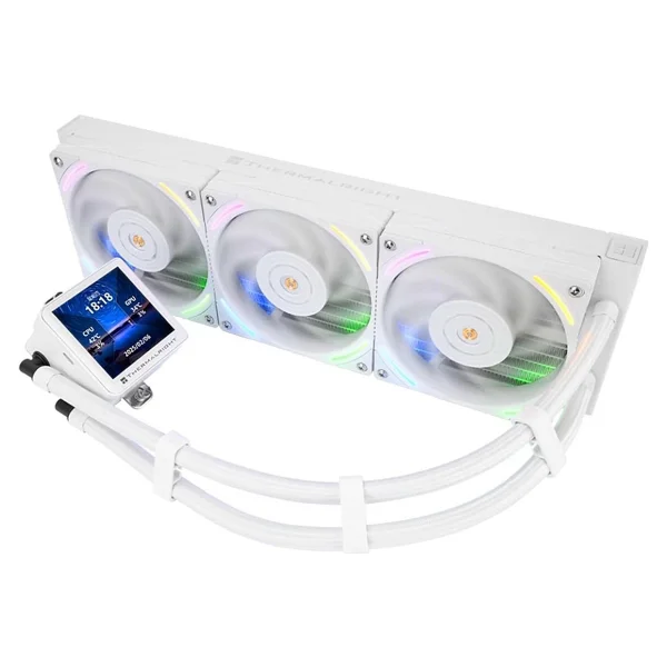 Thermalright Frozen Vision 360 v2 ARGB Beyaz İşlemci Sıvı Soğutucu - Görsel 2