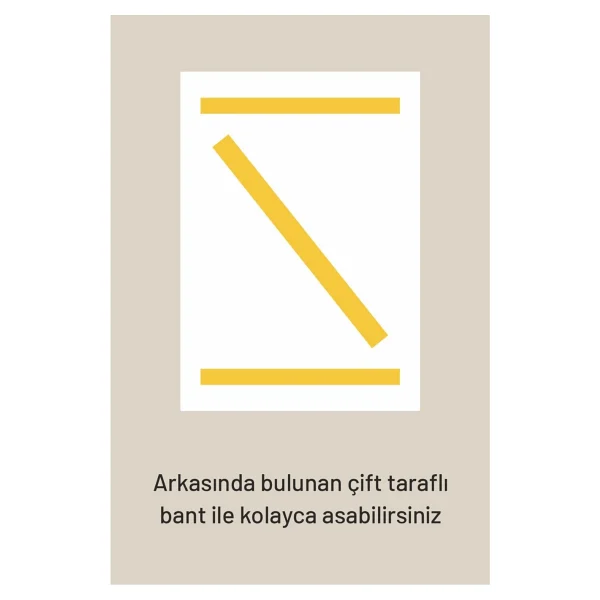 Yönline 4 Adet A4 Siyah Belge Sertifika Çerçevesi Kendinden Yapışkanlı Kolay Değiştirilebilir Föylük - Görsel 3