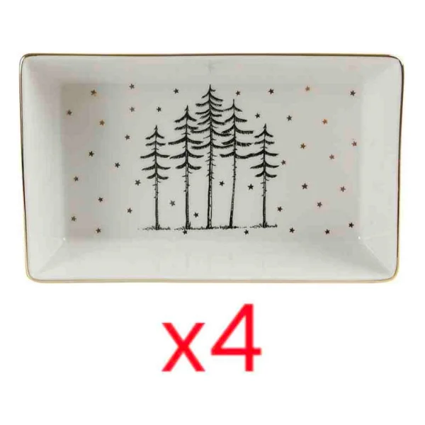 Porland Forest Kahvaltı Meze Tabağı 19 cm 4'lü - Görsel 2