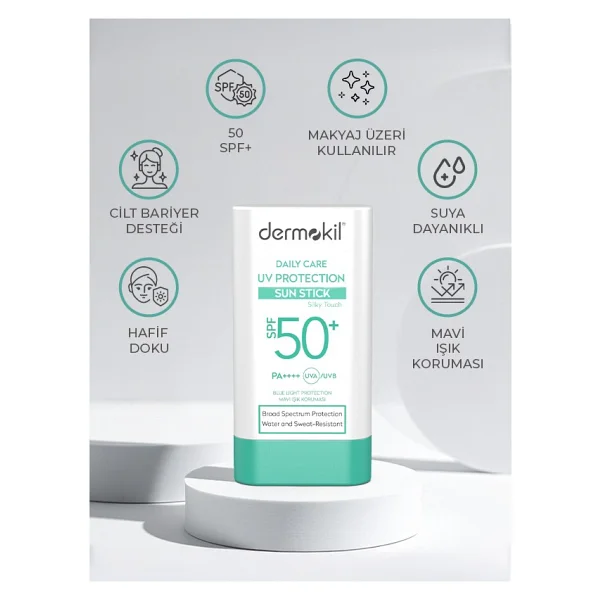 Dermokil Daily Care 20 gr 50 Faktör Stick Güneş Kremi - Görsel 5