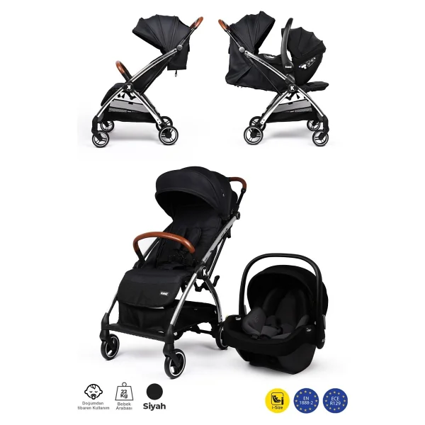 Kanz Xflip Autofold Travel Sistem Bebek Arabası - Görsel 2