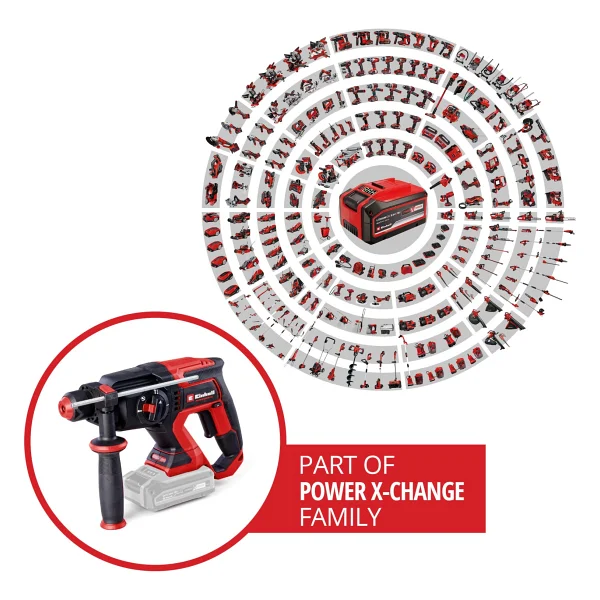 Einhell TP-HD 18/22 D Li BL Aküsüz Kırıcı-Delici - Görsel 2
