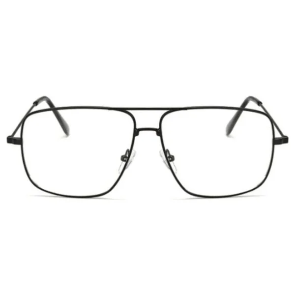 Toz Vintage Samda Metal Vintage Retro Gözlük - Füme - Görsel 5