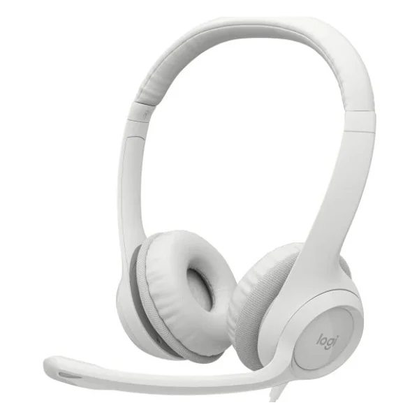 Logitech H390 Beyaz USB Kablolu Kulak Üstü Kulaklık - Görsel 7