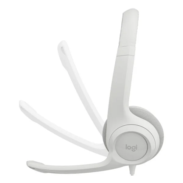 Logitech H390 Beyaz USB Kablolu Kulak Üstü Kulaklık - Görsel 9