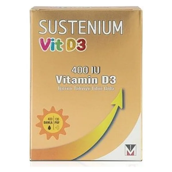 Sustenium Vitamin D3 400 IU 20 ml Sprey - Görsel 2