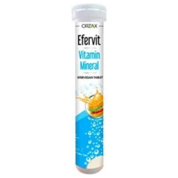 Efervit Multivitamin Mineral 20 Efervesan Tablet - Görsel 2
