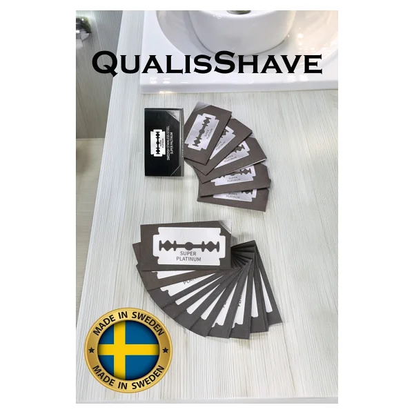 Qualis U4 Full Metal Ustura + 5 Adet Platinum Yaprak Jilet - Görsel 8