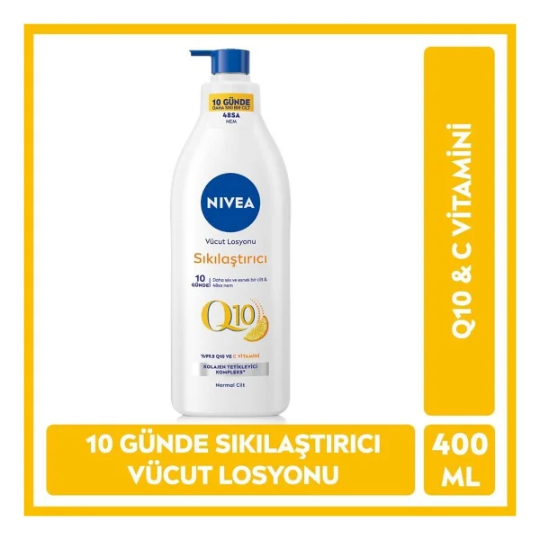 Nivea Sun SPF50 Güneş Koruyucu Nemlendirici Primer Makyaj Bazı 30ML ve Q10 Vücut LOSYON400ML - Görsel 5