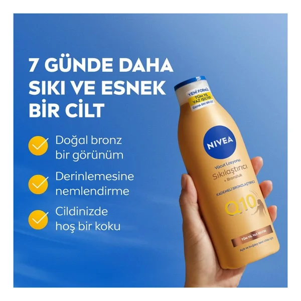 Nivea Sun SPF50 Güneş Koruyucu Nemlendirici Makyaj Bazı 30 ml Ve Bronzluk Vücut Losyonu 250 ml - Görsel 2