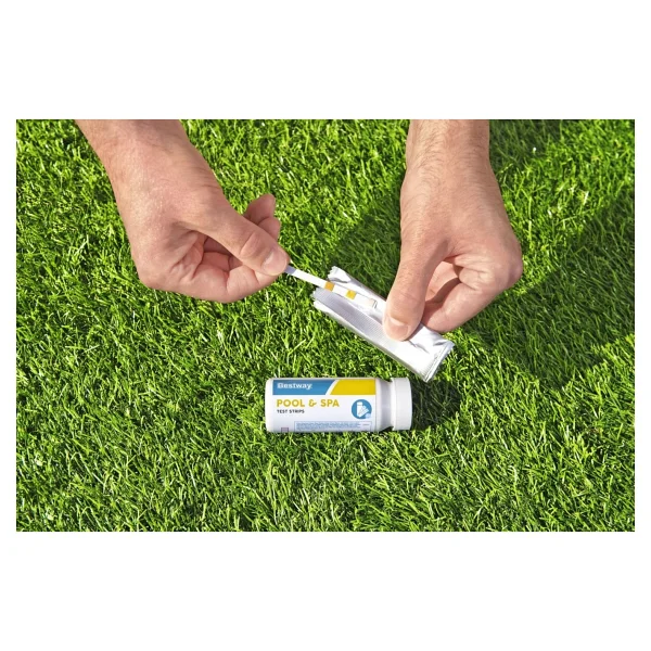 BESTWAY 58142 Havuz & Spa 3 Lü Kimyasal Test Şeridi 50 Lik Paket - Görsel 4
