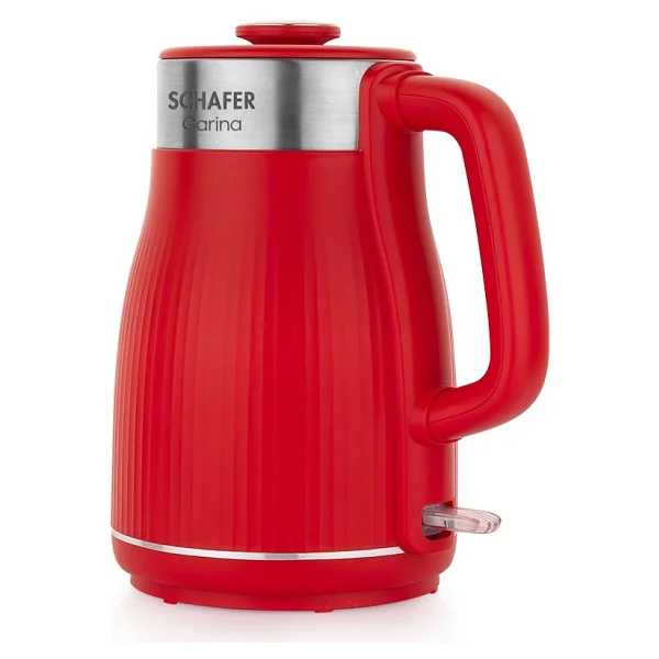 Schafer Carina Kırmızı 1800 W 1.8 lt Kettle - Görsel 5