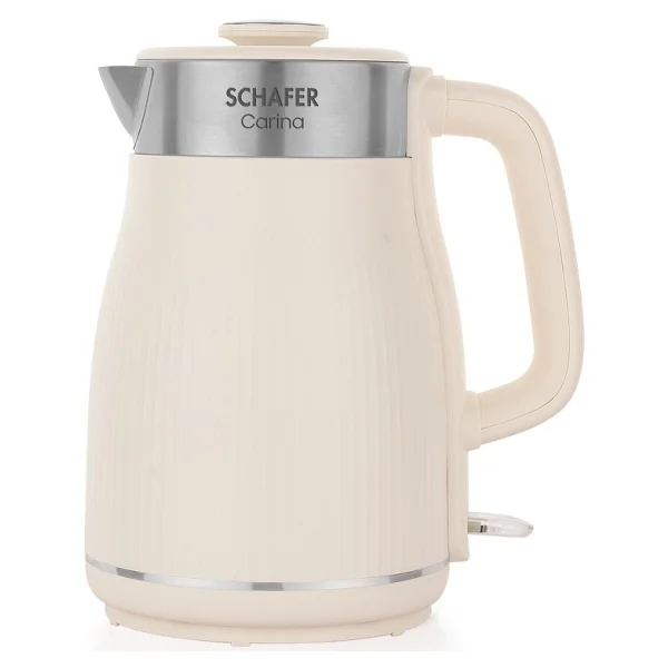Schafer Carina Krem 1800 W 1.8 lt Kettle - Görsel 2