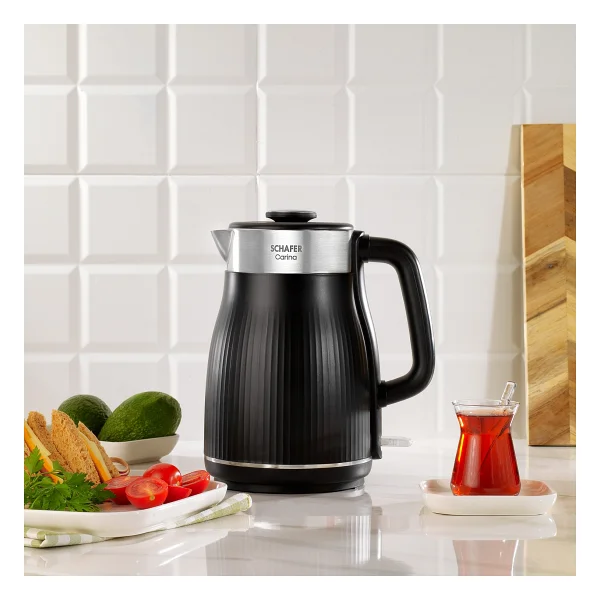 Schafer Carina Siyah 1800 W 1.8 lt Kettle - Görsel 7