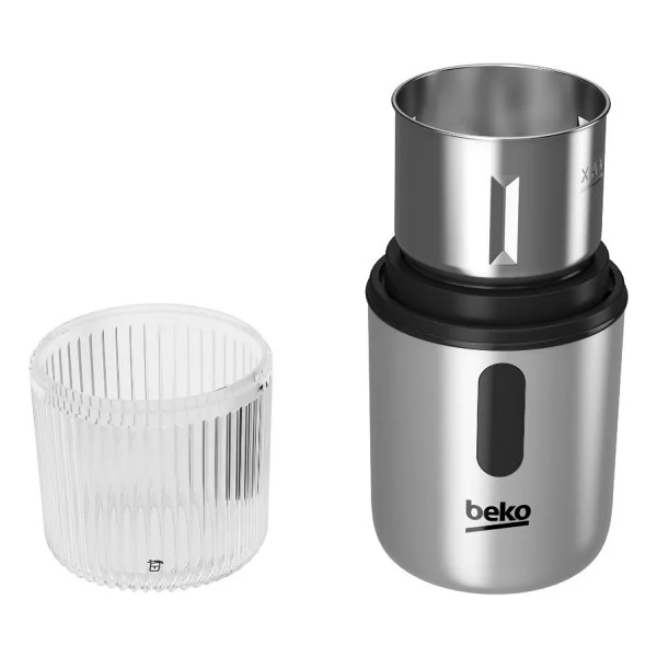 Beko Elektrikli Kahve Öğütücü Paslanmaz Çelik Malzeme ile 50 gr Kapasiteye Sahip - Gri - Görsel 4
