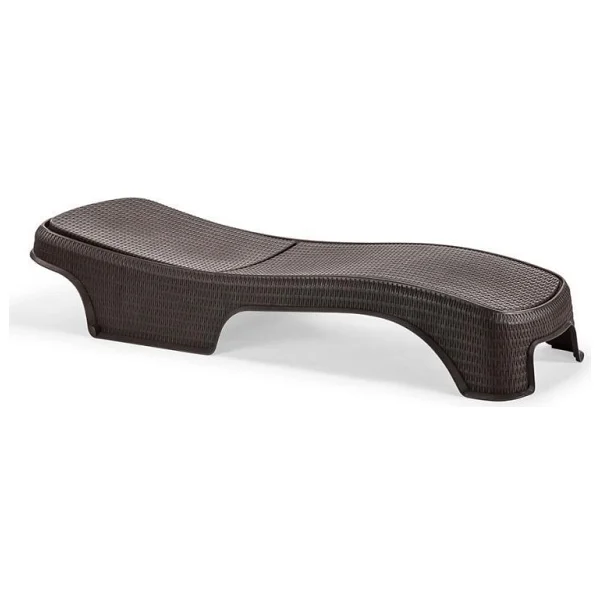 Omnipazar SY-2536 Kahverengi Brezza Royal Rattan Lüks Şezlong 2'li Set - Görsel 2