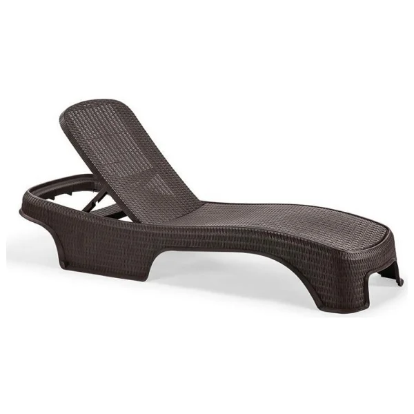 Omnipazar SY-2536 Kahverengi Brezza Royal Rattan Lüks Şezlong 2'li Set - Görsel 3