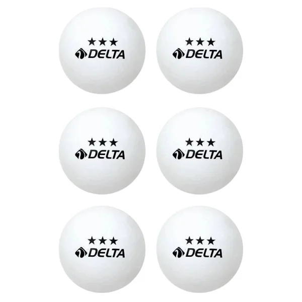 Delta Pinpon Topu 6 Adet Turuncu Cpt 294 / Masa Tenisi Topu - Görsel 2
