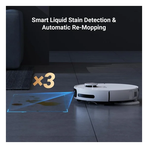 Ezviz RS20 Max Çöp İstasyonlu Akıllı Robot Süpürge - Görsel 4