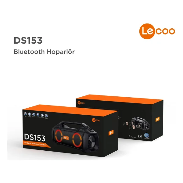 Lenovo DS153 RGB Bluetooth Hoparlör - Görsel 8