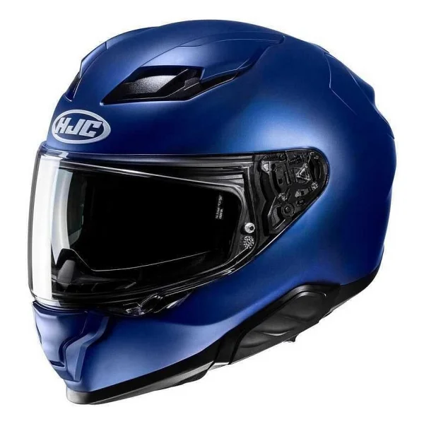 HJC F71 Full Face Metalik Mavi Motor Kaskı - Görsel 2