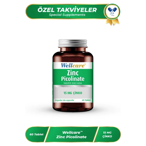 Wellcare Çinko Pikolinat 15 mg 60 Tablet - Görsel 4