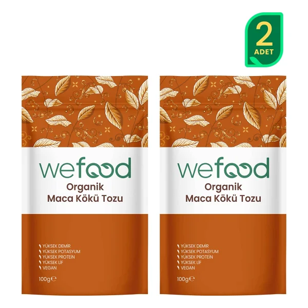 Wefood Organik Maca Tozu 100 gr 2'li - Görsel 2