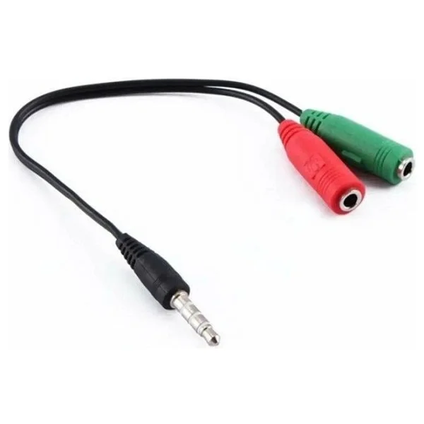 Powermaster PM-2697 3.5mm Mikrofon Hoparlör Ses Kablosu - Görsel 3