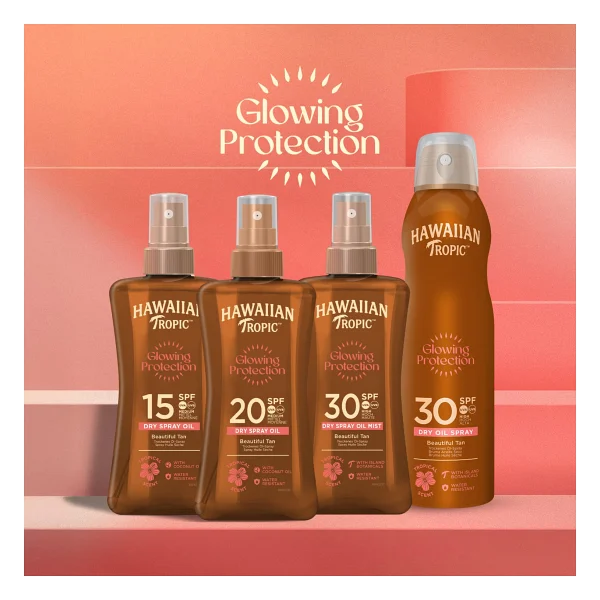 Hawaiian Tropic Hawaiian Dry Spray Oil Spf 30 200 ml - Görsel 5