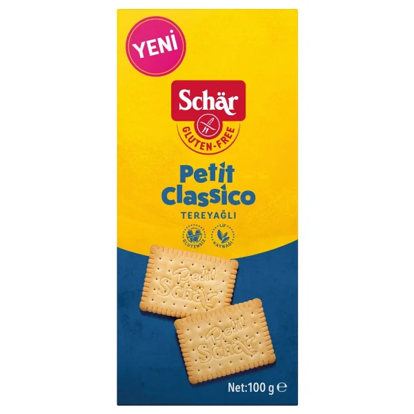 Schar Glutensiz Tereyağlı Petit Classico Bisküvi 100 gr - Görsel 2