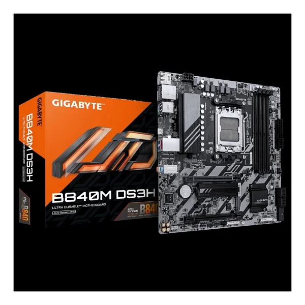 Gigabyte B840M DS3H AMD AM5 DDR5 Micro ATX Anakart - Görsel 7