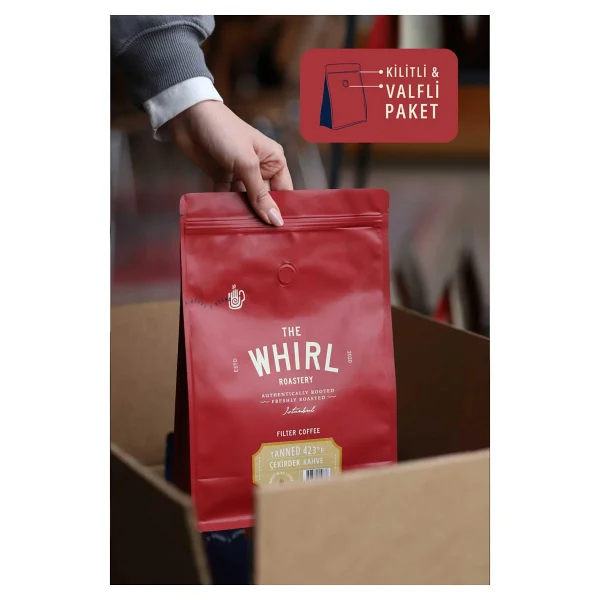 The Whirl Filtre Tanned 423°F Çekirdek Kahve 1 kg x 2 Adet - Görsel 5