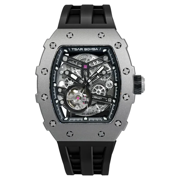 Tsar Bomba Elemental Serisi - Titanium Edition Siyah TB8208T - Gümüş - Siyah - Görsel 8