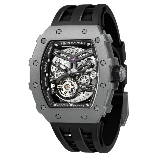 Tsar Bomba Elemental Serisi - Titanium Edition Siyah TB8208T - Gümüş - Siyah - Görsel 2