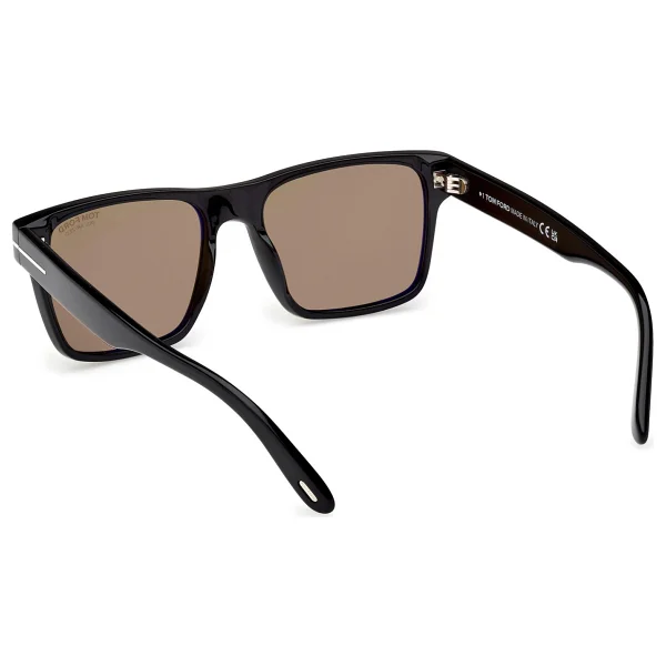 Tom Ford Calder FT1205 01H Shiny Black-Brown Polarize Erkek Güneş Gözlüğü - Görsel 3