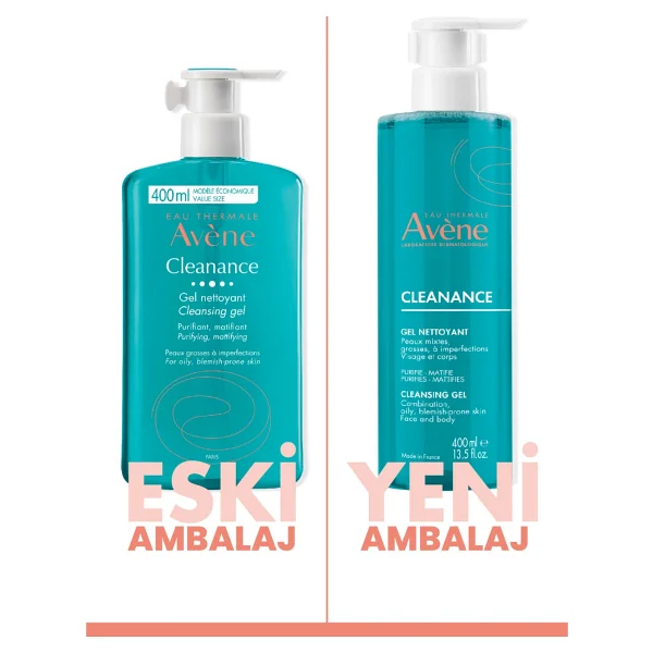 Avene Cleanance 400 ml Yüz Temizleme Jeli - Görsel 3