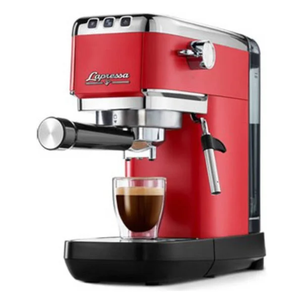 Tchibo Lapressa Kırmızı Manuel Espresso Makinesi - Görsel 2