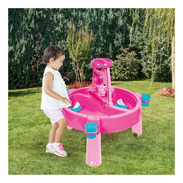 Dolu Unicorn Su ve Kum Aktivite Masası Pembe Renk 2570 Eğlenceli Tasarım ve Kullanım - Görsel 7