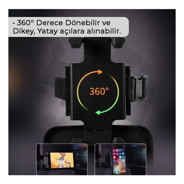 Bix Saiji T55 Araç İçi Telefon Tutucu - Görsel 6