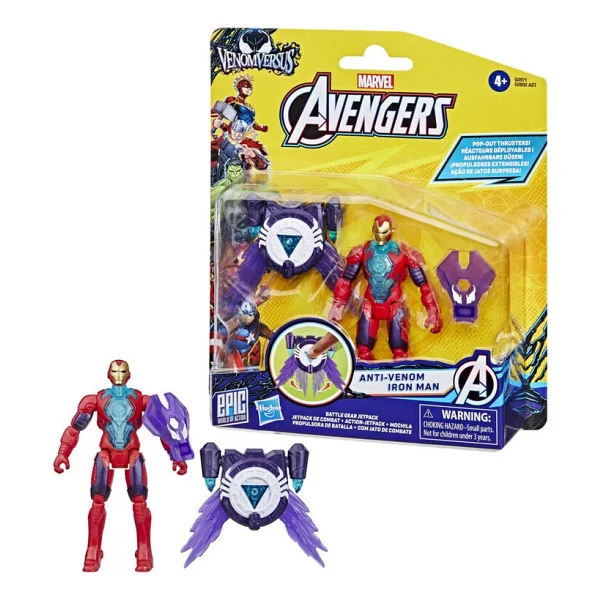 Marvel Avengers Venomversus Epic World Of Action Iron Man G0971 - Görsel 6